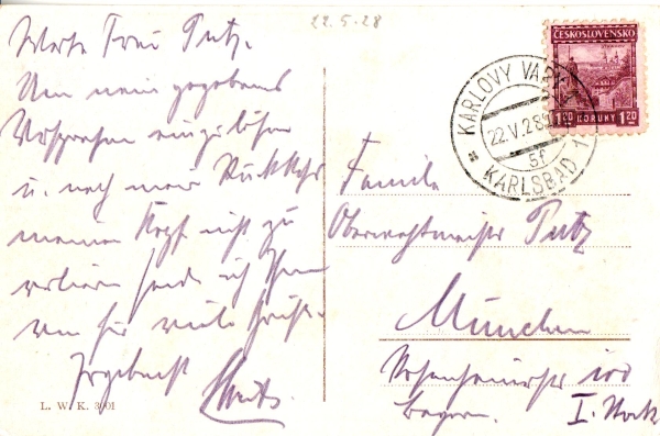 Karlovy Vary 1928 95 001 ●